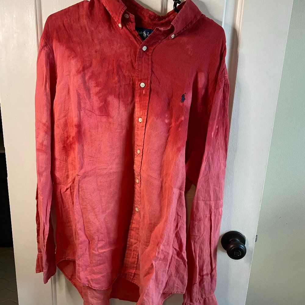 Ralph Lauren Polo Dip Die Button Down
